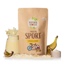 NaturalProtein Protein SPORT maracuja a banán 350 g