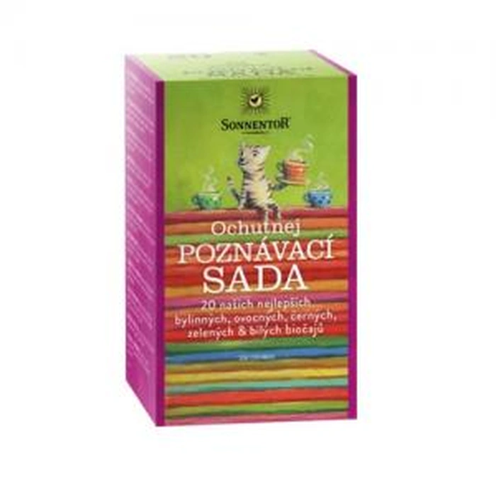 Sonnentor Čajová poznávací sada Ochutnej sáč. 31,5g Bio