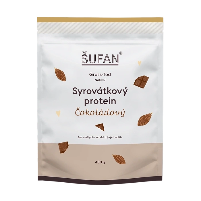 Šufan Syrovátkový protein čokoládový 400 g