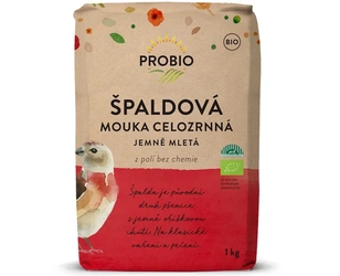 PROBIO Mouka špaldová celozrnná jemně mletá 1kg BIO