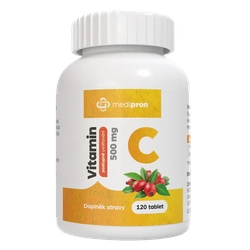medipron Vitamin C 500 mg se šípky 120 tablet