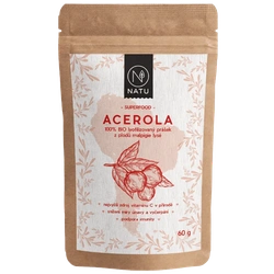 NATU Acerola prášek 60 g BIO