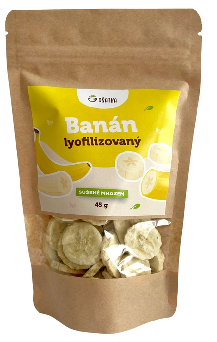 Ošatka Lyofilizovaný banán 45 g