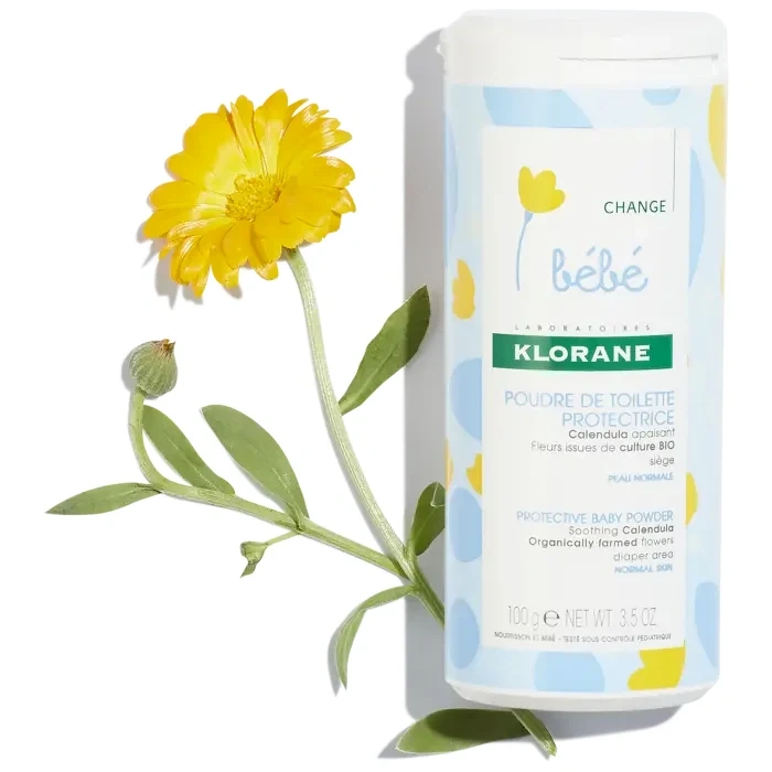 KLORANE BEBE Ochranný dětský pudr s měsíčkem 100 g