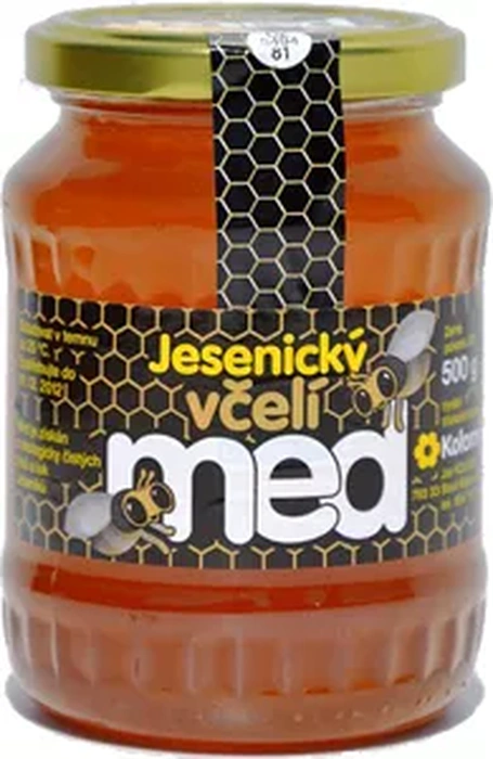 Kolomý Jesenický med pohankový 500g