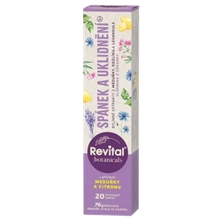 Revital Botanicals Spánek a uklidnění 20 šumivých tablet