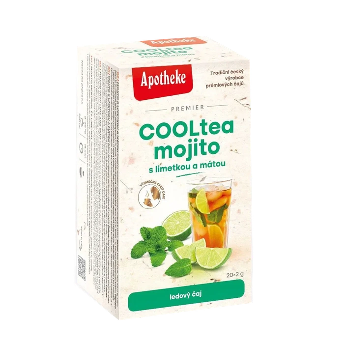 Apotheke COOLTEA Mojito s limetkou 20 x 2 g