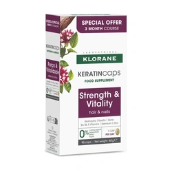 KLORANE Keratincaps Síla a vitalita 90 tobolek