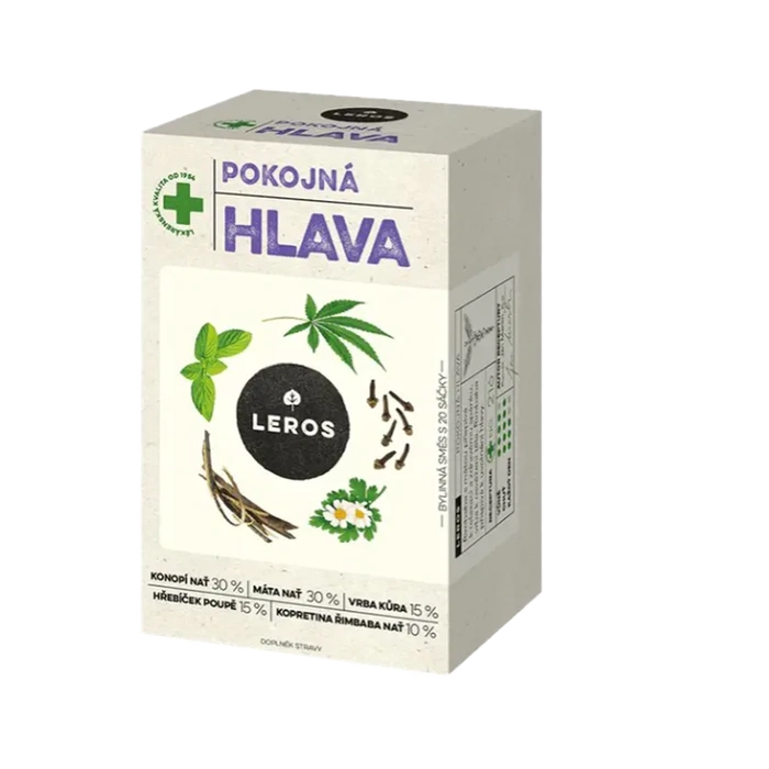 LEROS Pokojná hlava 20x1,5 g