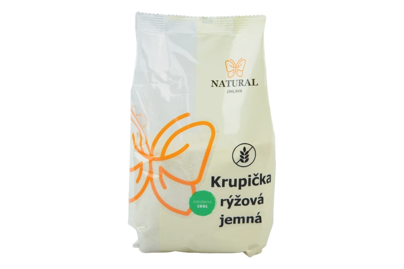 Natural Jihlava rýžová krupička jemná 500 g