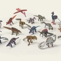 PLAYin CHOC Čokoláda 20g Bio s hračkou - dinosauři