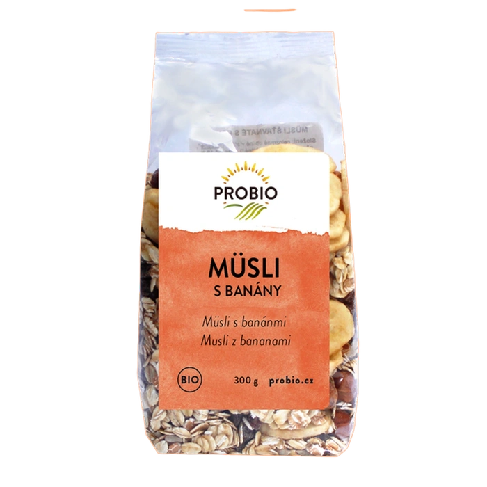 PROBIO Müsli s banány 300 g BIO