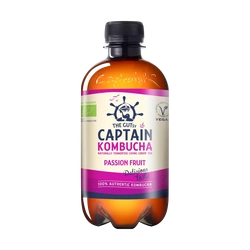 Captain Kombucha Kombucha passion fruit 400 ml BIO