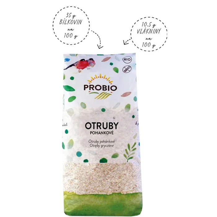 PROBIO Otruby pohankové 500 g