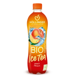 Hollinger Ledový čaj broskev 500ml BIO