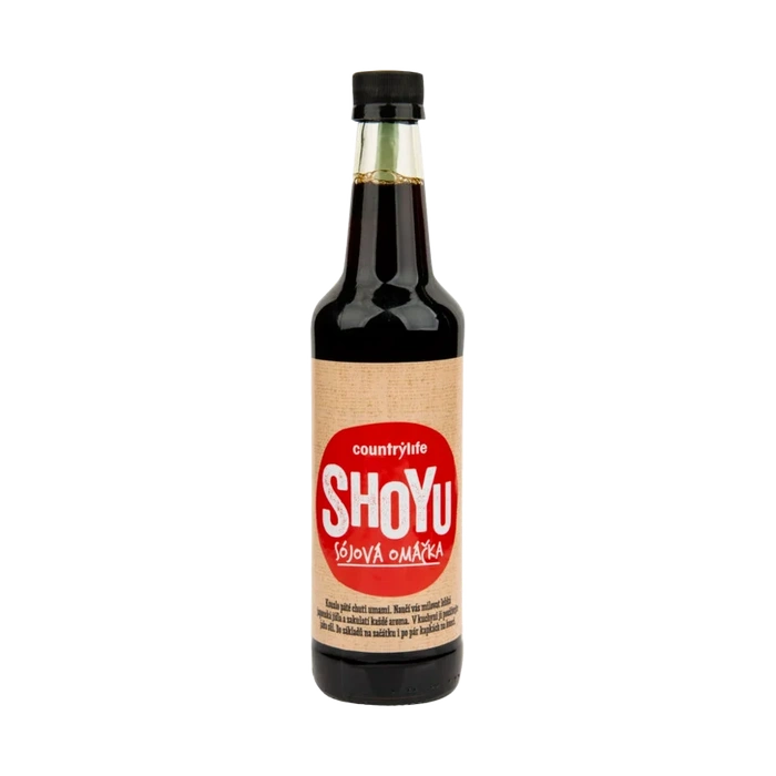 Country Life Shoyu sójová omáčka 500 ml