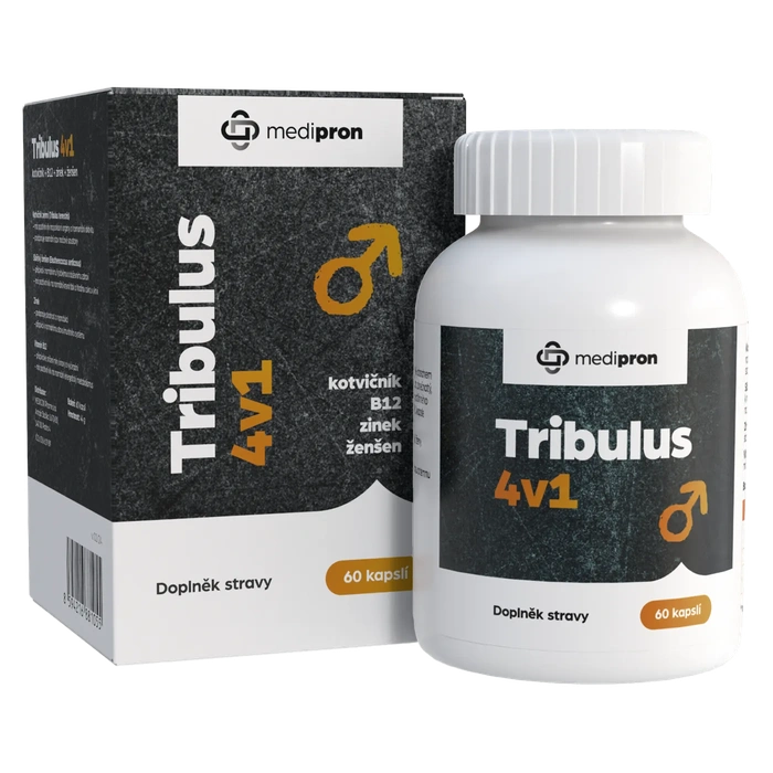 medipron Tribulus 4v1 60 kapslí