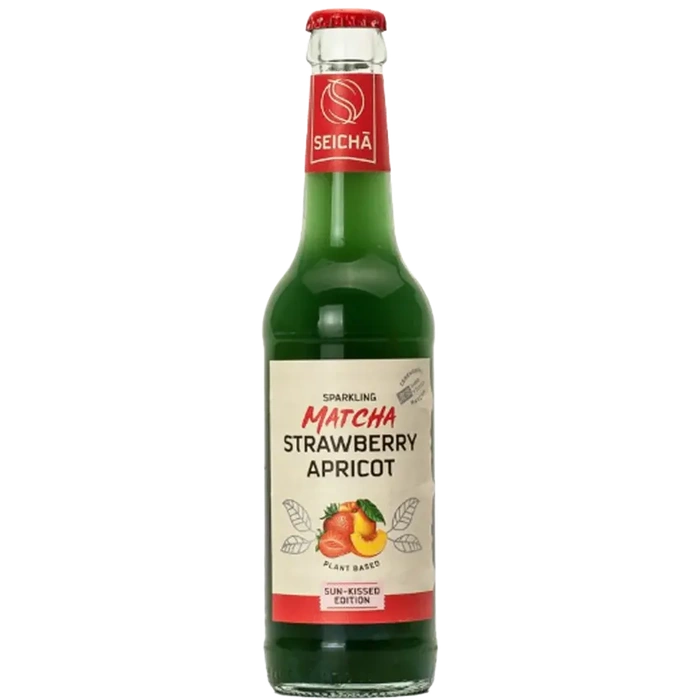 Seicha Matcha Jahoda a meruňka 0,33 l