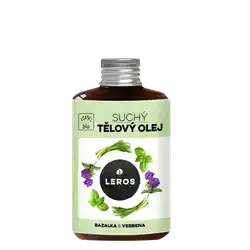 LEROS Suchý tělový olej bazalka + verbena 100 ml