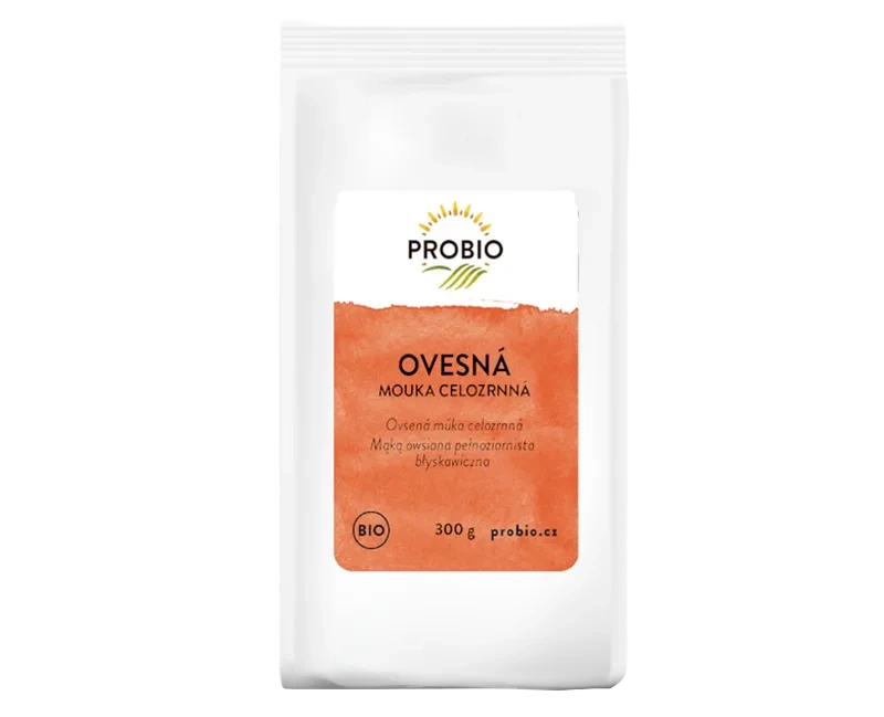 PROBIO Ovesná mouka celozrnná instantní 300g BIO