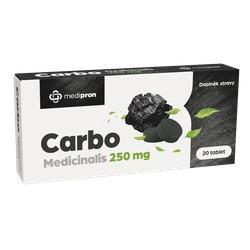 medipron Carbo Medicinalis 20 tablet