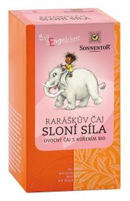 Sonnentor Čaj Raráškův Sloní síla 20x2g Bio