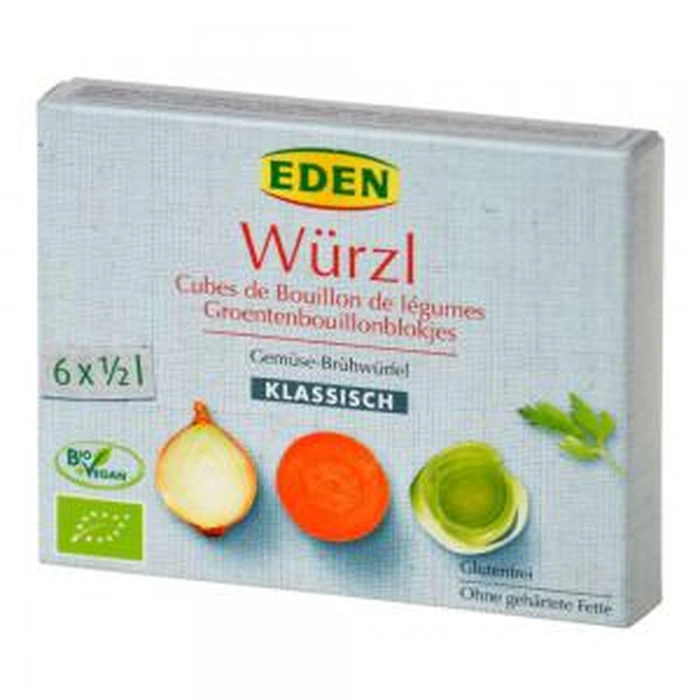 Würzl zeleninový bujón kostky 66 g BIO
