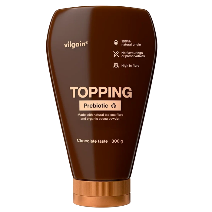 Vilgain Prebiotic Topping čokoláda 300g