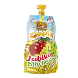 Ovocňák Mošt jablko bílý hrozen 250ml