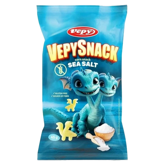 VepySnack Kukuřičný snack s mořskou solí 45 g