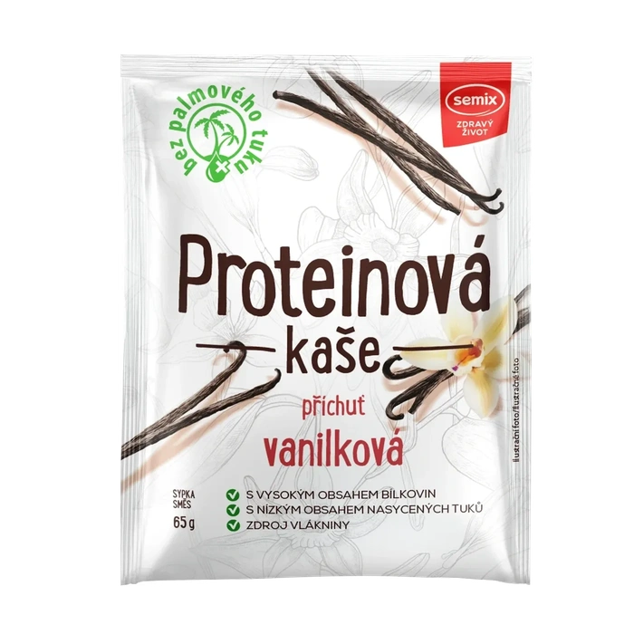 Semix Proteinová kaše vanilková 65 g