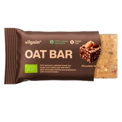 Vilgain Oat Bar BIO mandle a čokoláda 50 g