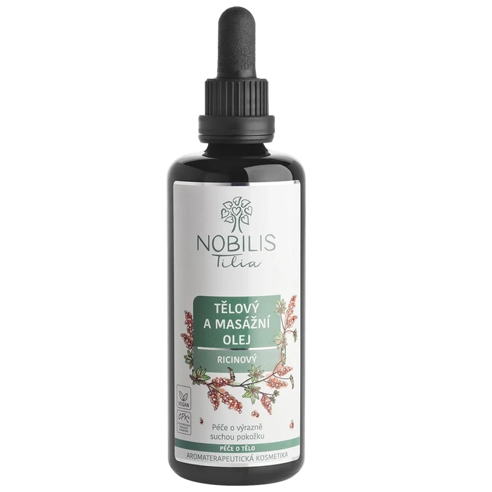 Nobilis Tilia Tělový a masážní olej Ricinový 100 ml