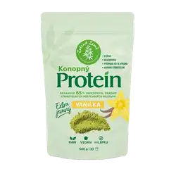 Zelená země Protein konopný vanilka 500g