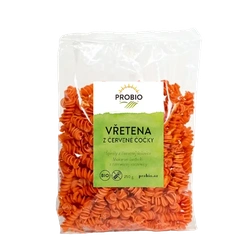 PROBIO Těstoviny vřetena z červené čočky 250 g BIO