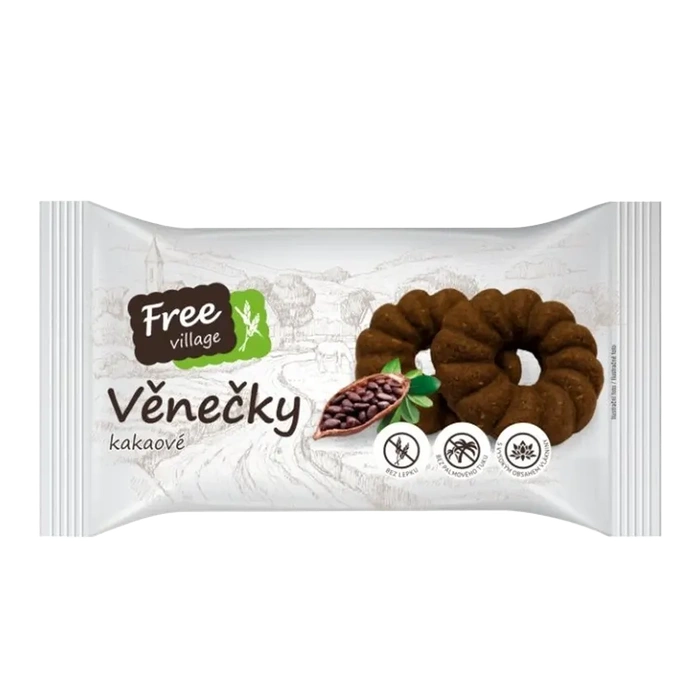 Free Village Věnečky kakaové 100 g BLP