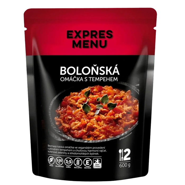Expres Menu Boloňská omáčka s tempehem 600 g (2porce)