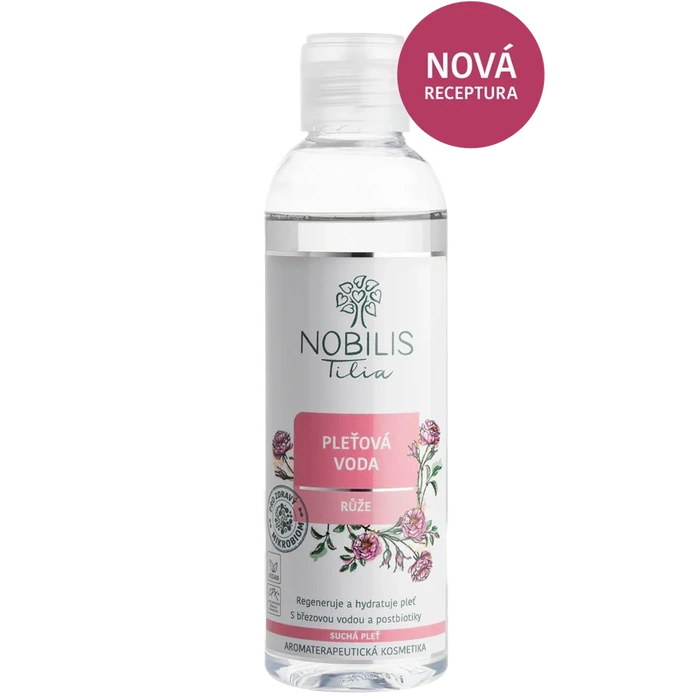 Nobilis Tilia Pleťová voda Růže 200ml