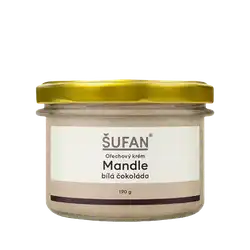 Šufan Krém Mandle s bílou čokoládou 190 g