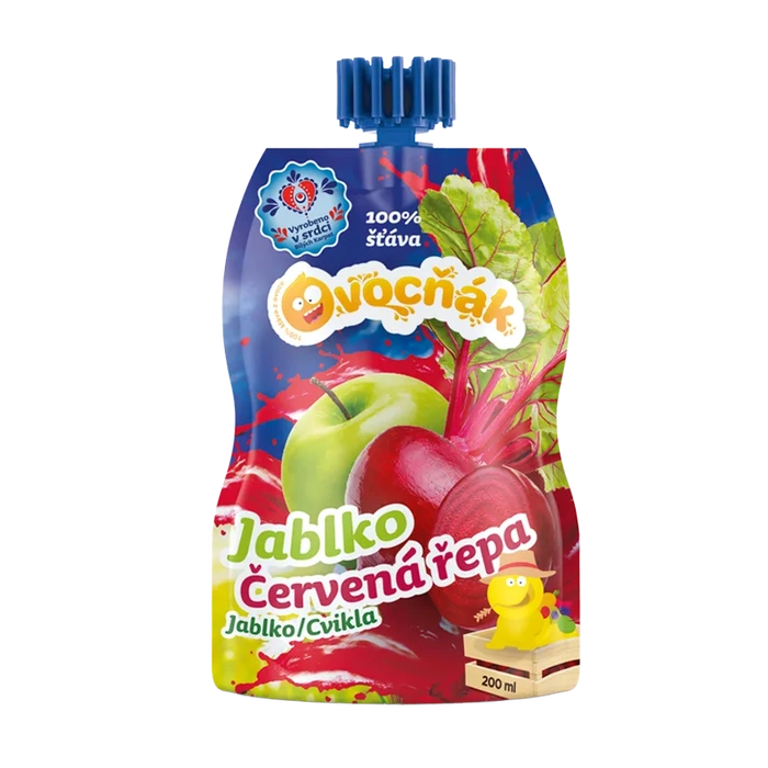 Ovocňák mošt jablko červená řepa 200 ml