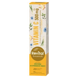 Revital Botanicals Vitamin C 500 mg 20 šumivých tablet