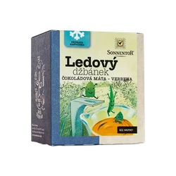 Sonnentor Ledový džbánek čokoládová máta verbena  pyramidální sáčky 32 g  BIO