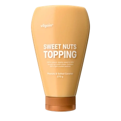 Vilgain Sweet Nuts Topping arašídy se slaným karamelem 270 g