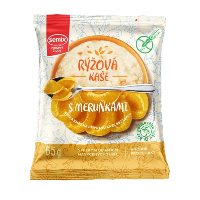 Semix Rýžová kaše s meruňkami 65g