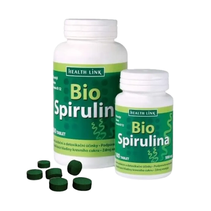 Health Link Spirulina 500 mg 300 tablet BIO