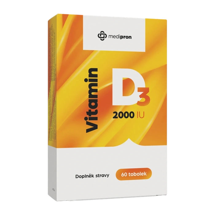 medipron Vitamin D3 1000 IU 90 tobolek
