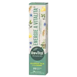 Revital Botanicals Energie a vitalita 20 šumivých tablet