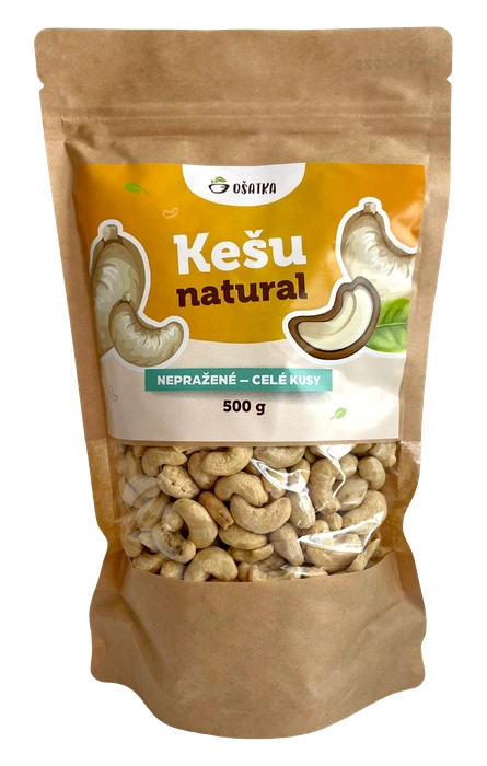 Ošatka Kešu ořechy celé natural 500 g
