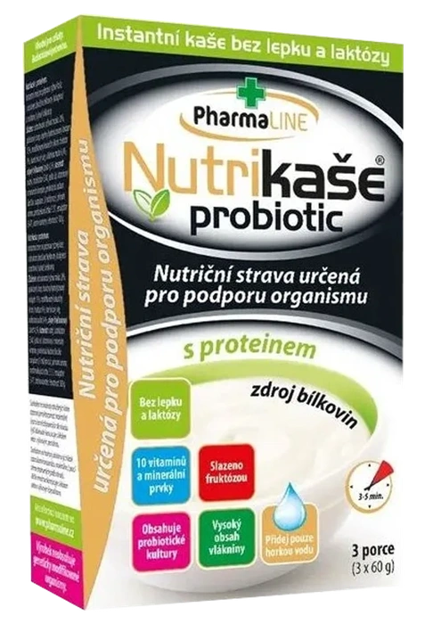 Mogador Nutrikaše probiotic s proteinem 180 g (3x60g)
