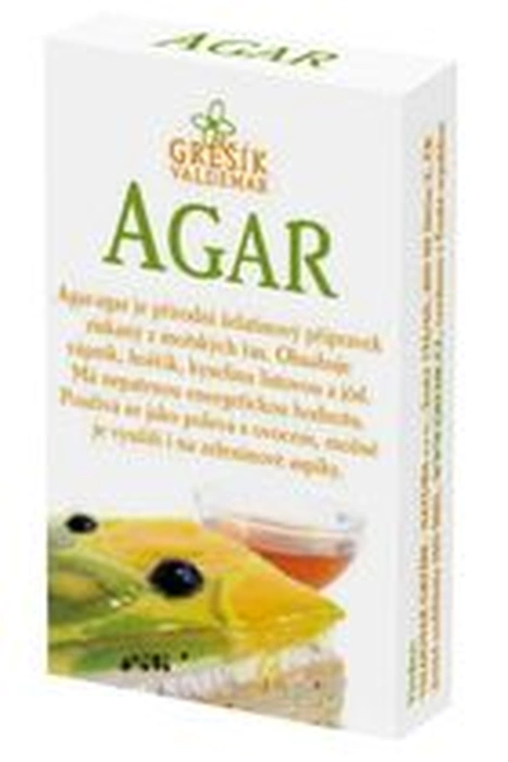 Grešík Agar 20g - Želírující látka z mořské řasy